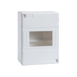 Carcasă modulară IP30 albă 6 module IK07 | Electronic-mag.ro | Componente Electronice