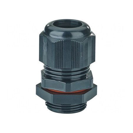 Garnitură Etanşare Poliamidă Neagră M25 IP66 | Electronic-mag.ro | Componente Electronice