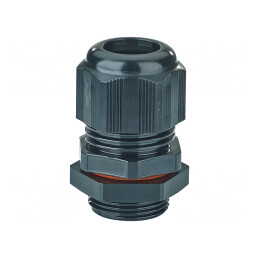 Garnitură Etanşare Poliamidă Neagră M25 IP66 | Electronic-mag.ro | Componente Electronice
