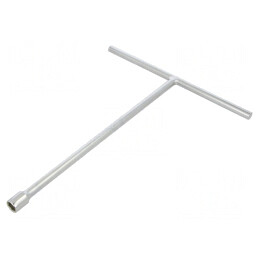Cheie tubulară 9mm T, oțel crom-vanadium, 250mm | Electronic-mag.ro | Componente Electronice