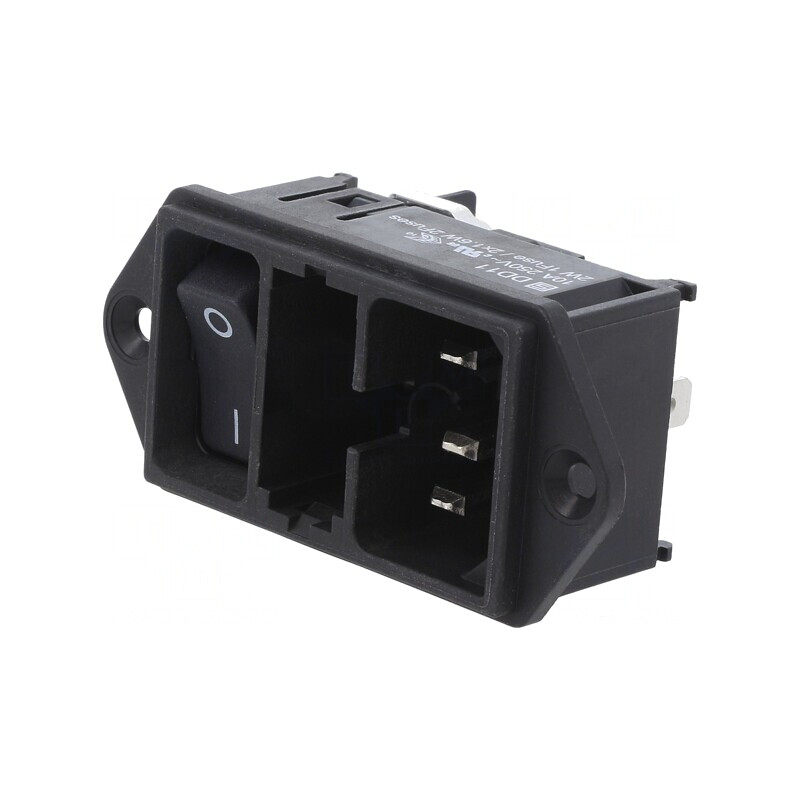 Conector Alimentare AC C14 10A 250V | Electronic-mag.ro | Componente Electronice Conector Alimentare AC C14 10A 250V | Electronic-mag.ro | Componente Electronice