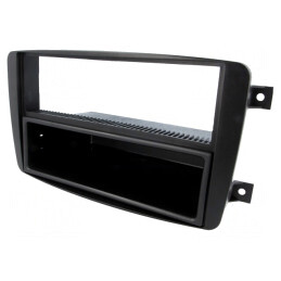 Cadru radio Mercedes 2 ISO negru | Electronic-mag.ro | Componente Electronice