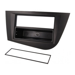 Cadru Radio Seat 2 ISO Negru | Electronic-mag.ro | Componente Electronice