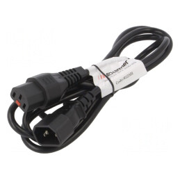 Cablu IEC C13 C14 cu Blocare 1.83m | Electronic-mag.ro | Componente Electronice
