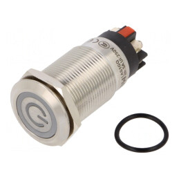 Comutator anti-vandalism 2 poziții SPDT IP65 | Electronic-mag.ro | Componente Electronice