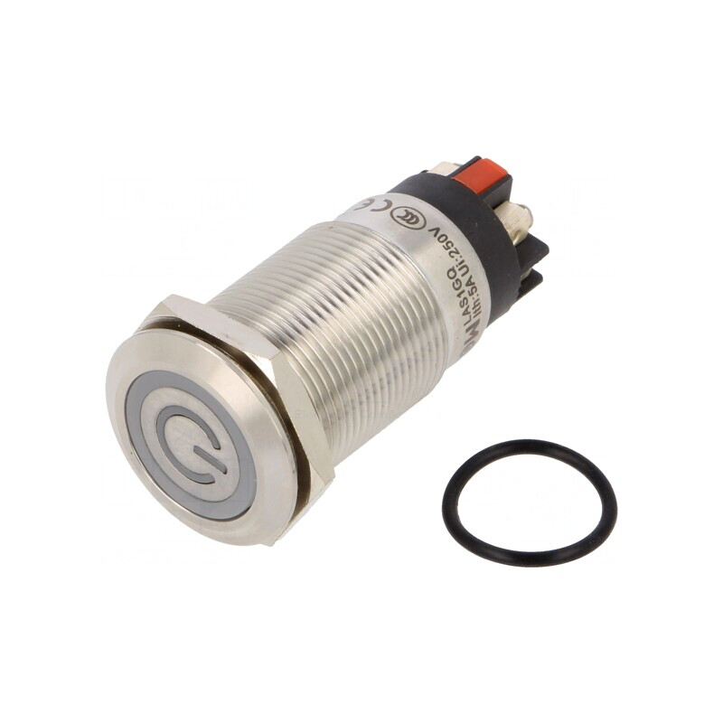 Comutator anti-vandalism 2 poziții SPDT IP65 | Electronic-mag.ro | Componente Electronice