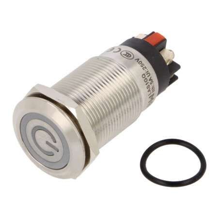 Comutator anti-vandalism 2 poziții SPDT IP65 | Electronic-mag.ro | Componente Electronice