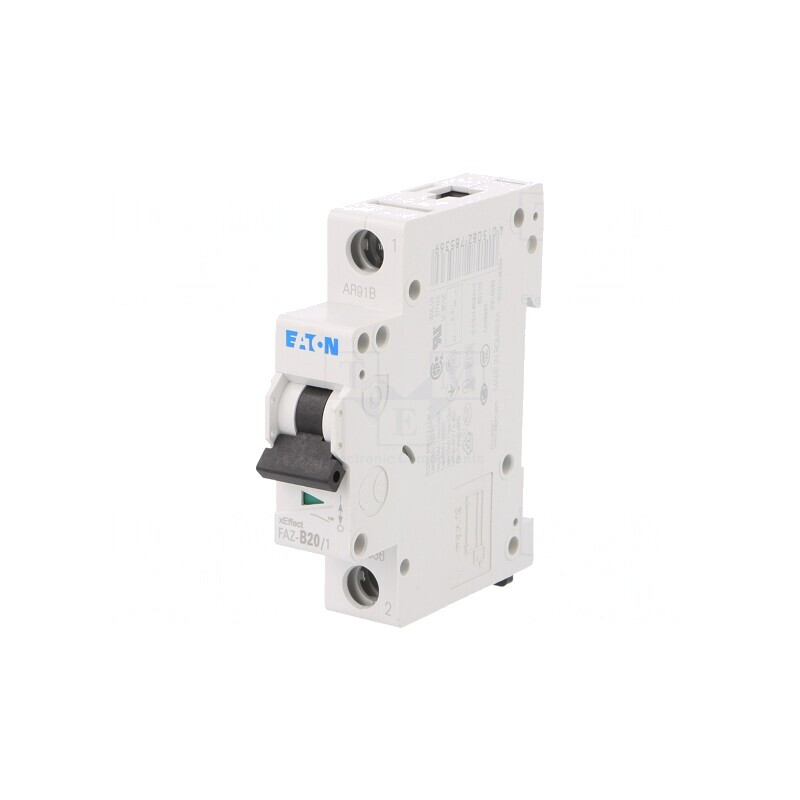 Întrerupător de Supracurent 20A 1P 230/400VAC 15kA | Electronic-mag.ro | Componente Electronice