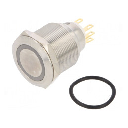 Comutator Anti-Vandalism SPDT IP65 3A/220VAC 5A/24VDC | Electronic-mag.ro | Componente Electronice