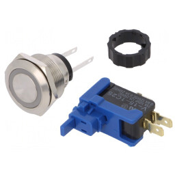 Comutator Anti-Vandalism 2 Poz SPST 300mA 250VDC | Electronic-mag.ro | Componente Electronice