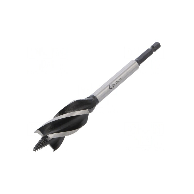 Burghiu Lemn 22mm 160mm 110mm | Electronic-mag.ro | Componente Electronice