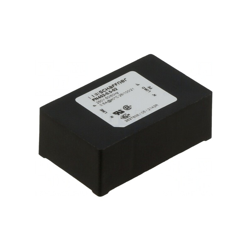 Filtru anti-interferențe monofazat 250VAC 100nF 2,2nF | Electronic-mag.ro | Componente Electronice