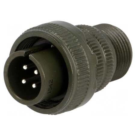 Conector Circular 14S Aluminiu | Electronic-mag.ro | Componente Electronice