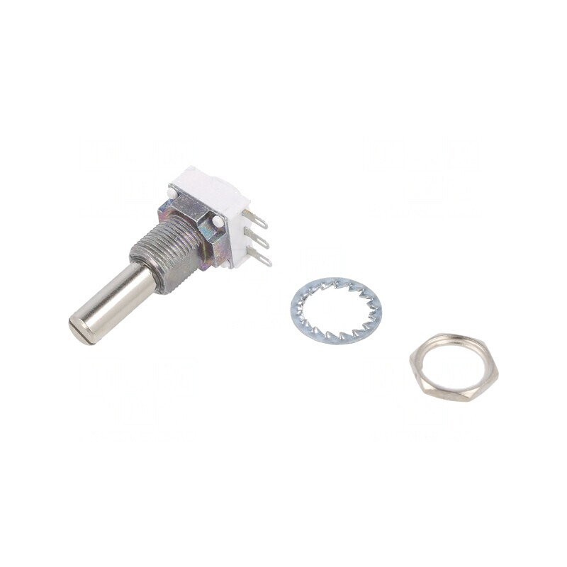 Potentiometru Axial 100kΩ 1W Linear | Electronic-mag.ro | Componente Electronice