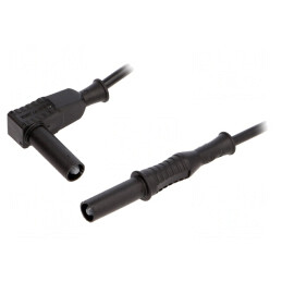 Cablu de Măsurare 36A 2m Negru 2,5mm2 | Electronic-mag.ro | Componente Electronice