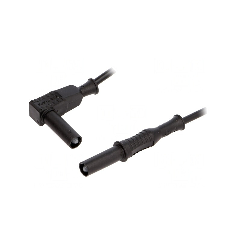 Cablu de Măsurare 36A 2m Negru 2,5mm2 | Electronic-mag.ro | Componente Electronice