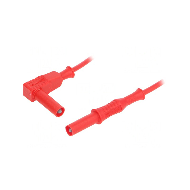 Cablu de măsurare roșu 2m 2,5mm2 36A | Electronic-mag.ro | Componente Electronice