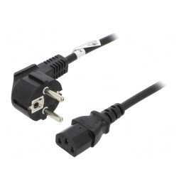 Cablu Alimentare 5m CEE 7/7 la IEC C13 10A | Electronic-mag.ro | Componente Electronice