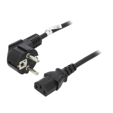 Cablu Alimentare 5m CEE 7/7 la IEC C13 10A | Electronic-mag.ro | Componente Electronice