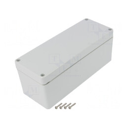 Carcasă Universală cu Bucşă din Alamă 75x190x75mm | Electronic-mag.ro | Componente Electronice