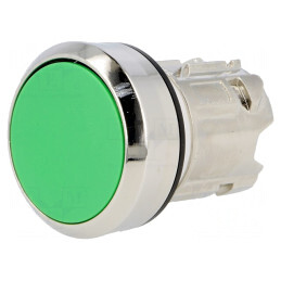 Comutator Apăsare 22mm Verde 2 Pozitii | Electronic-mag.ro | Componente Electronice