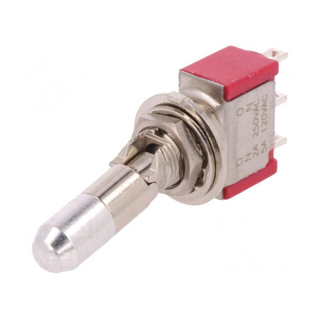 Comutator Basculant SPDT ON-ON 2A 250VAC 5A 28VDC IP40 | Electronic-mag.ro | Componente Electronice