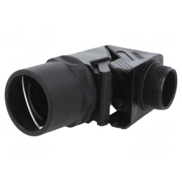 Conectori 90° Filet Metric Poliamidă 33mm | Electronic-mag.ro | Componente Electronice