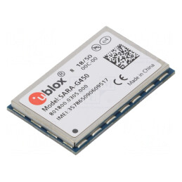 Modul GSM 2.5G SARA-G4 SMD GPRS 26x16x2.4mm | Electronic-mag.ro | Componente Electronice