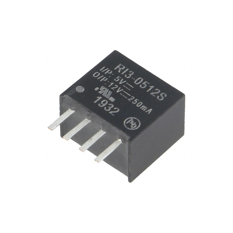 Convertor DC/DC 3W 5V la 12V 250mA SIP4 | Electronic-mag.ro | Componente Electronice Convertor DC/DC 3W 5V la 12V 250mA SIP4 | Electronic-mag.ro | Componente Electronice