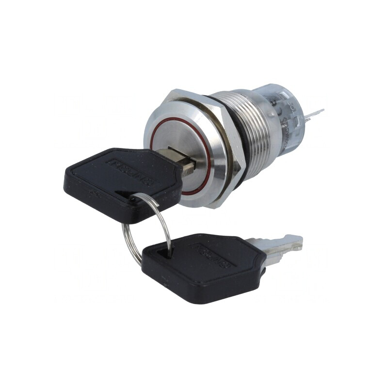 Întrerupător cu cheie SPDT Ø19mm | Electronic-mag.ro | Componente Electronice Întrerupător cu cheie SPDT Ø19mm | Electronic-mag.ro | Componente Electronice