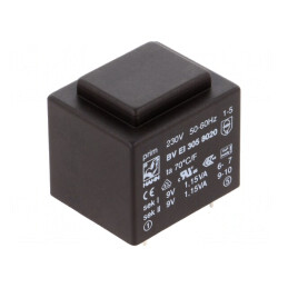 Transformator Încapsulat 2,3VA 230V 9V PCB | Electronic-mag.ro | Componente Electronice