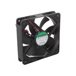 Ventilator axial 24V DC 120x120x25mm 158m3/h 40,5dBA | Electronic-mag.ro | Componente Electronice