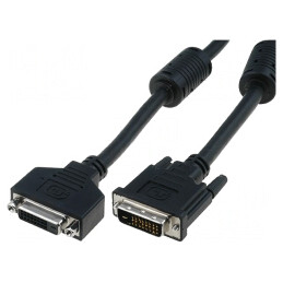 Cablu DVI-D Dual Link 5m - AK-320200-050-S | Electronic-mag.ro | Componente Electronice