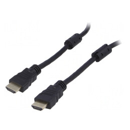 Cablu HDMI 1.4 Negru 10m | Electronic-mag.ro | Componente Electronice