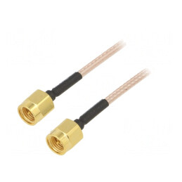 Cablu | 50Ω | 0,91m | SMA mufă,din ambele părţi | ecranat | -65÷150°C | 