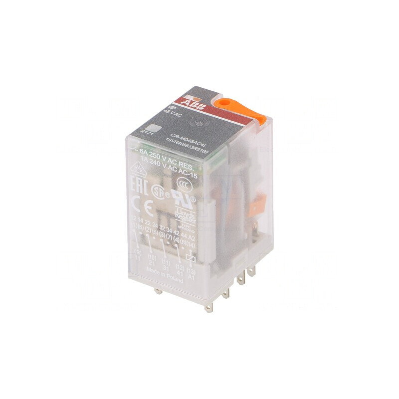 Releu Electromagnetic 4PDT 48VAC 6A | Electronic-mag.ro | Componente Electronice Releu Electromagnetic 4PDT 48VAC 6A | Electronic-mag.ro | Componente Electronice