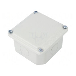 Carcasă Universală Oțel 85x85x49mm Spacial SDB | Electronic-mag.ro | Componente Electronice