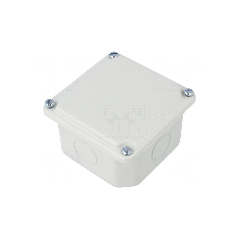 Carcasă Universală Oțel 85x85x49mm Spacial SDB | Electronic-mag.ro | Componente Electronice