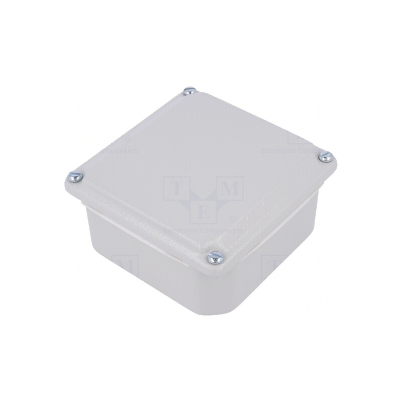 Carcasă Universală Oțel Gri IP55 IK07 105x105x49mm | Electronic-mag.ro | Componente Electronice Carcasă Universală Oțel Gri IP55 IK07 105x105x49mm | Electronic-mag.ro | Componente Electronice