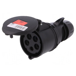 Conector AC Trifazat 32A 400VAC IP44 Mufă Mamă | Electronic-mag.ro | Componente Electronice