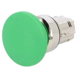 Comutator cu Apăsare 22mm Verde | Electronic-mag.ro | Componente Electronice
