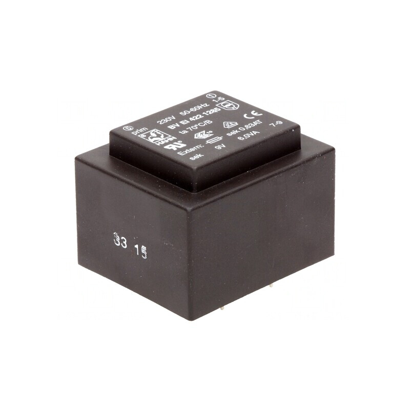 Transformator Încapsulat 6VA 230VAC 9V 667mA PCB | Electronic-mag.ro | Componente Electronice Transformator Încapsulat 6VA 230VAC 9V 667mA PCB | Electronic-mag.ro | Componente Electronice