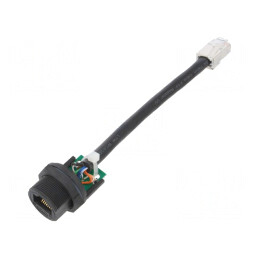 Cablu Adaptor 0,1m Cat 5e IP67 8P8C