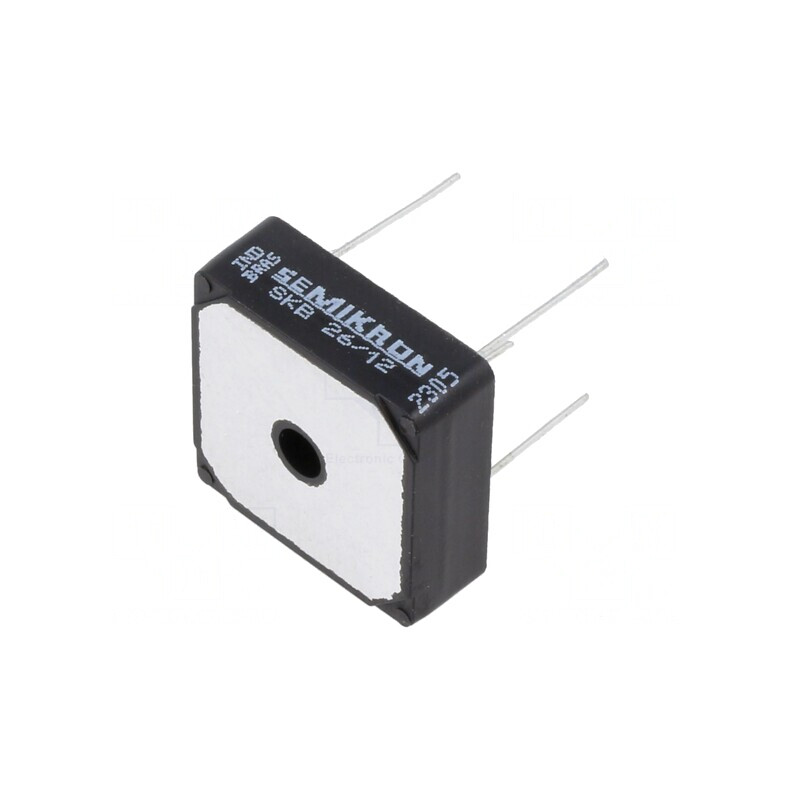 Punte Redresoare Monofazată 1,2kV 18A THT | Electronic-mag.ro | Componente Electronice