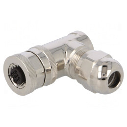 Mufă M12 5 PIN mamă pe cablu IP67 DeviceNet/CANopen | Electronic-mag.ro | Componente Electronice