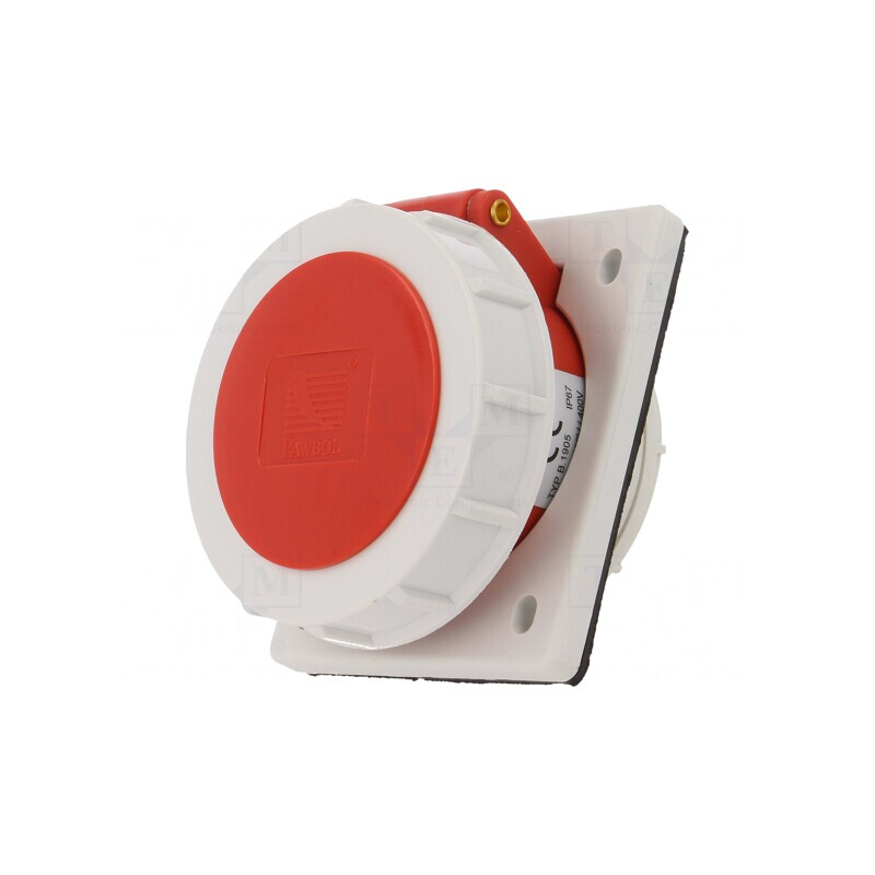 Conector Alimentare AC Trifazat 16A 400V IP67 | Electronic-mag.ro | Componente Electronice