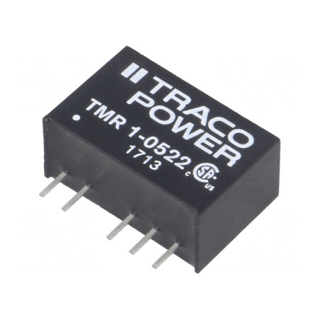 Convertor DC/DC 1W 4,5-9V la 12V/-12V SIP6 | Electronic-mag.ro | Componente Electronice