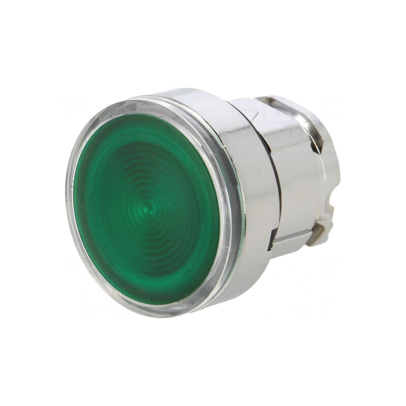 Comutator apăsare 22mm verde IP66 | Electronic-mag.ro | Componente Electronice