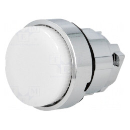 Comutator Acționat prin Apăsare 22mm Albă | Electronic-mag.ro | Componente Electronice