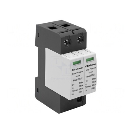 Limitator de Supratensiuni Tip 2 Poli 2 DIN IP20 | Electronic-mag.ro | Componente Electronice